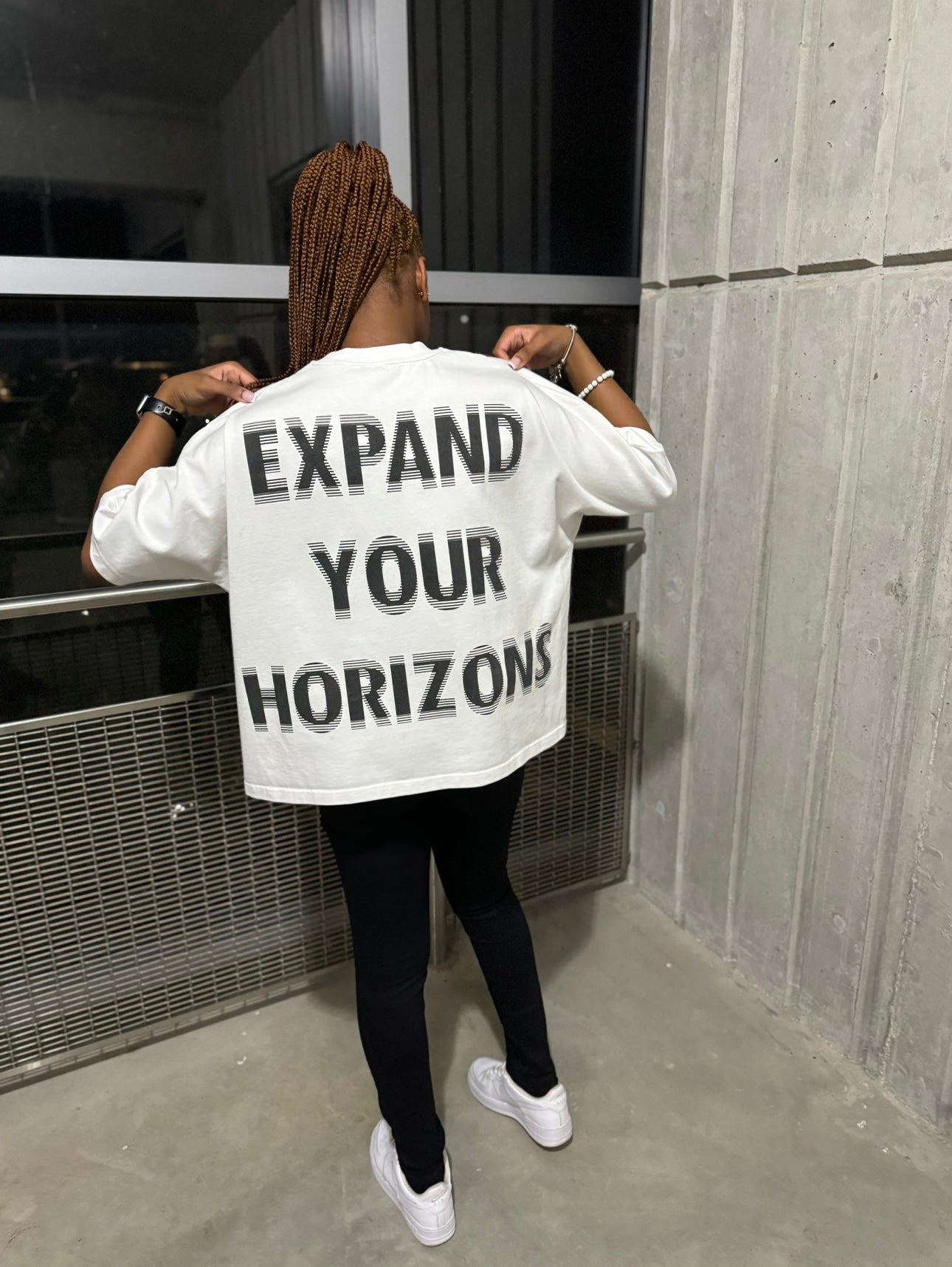 "Expand Your Horizons" Tee (White)