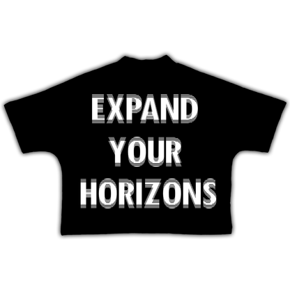 "Expand Your Horizons" Tee (Black)